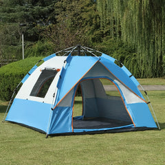 3 Person Lightweight Camping Tent Waterproof Windproof Double Layer