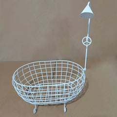 Adorable Newborn Photography Prop Basket for Unique Baby Photos
