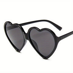 Y2K Heart Sunglasses Love Theme Candy Glasses For Beach Party Club UV400