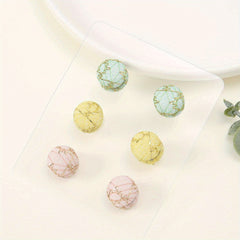 6pcs Magnet Buckle Hijab Pins Scarf Clip for Women