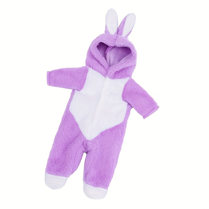 Plush Rabbit Four Jumpsuit Doll Coat - Holiday Gift