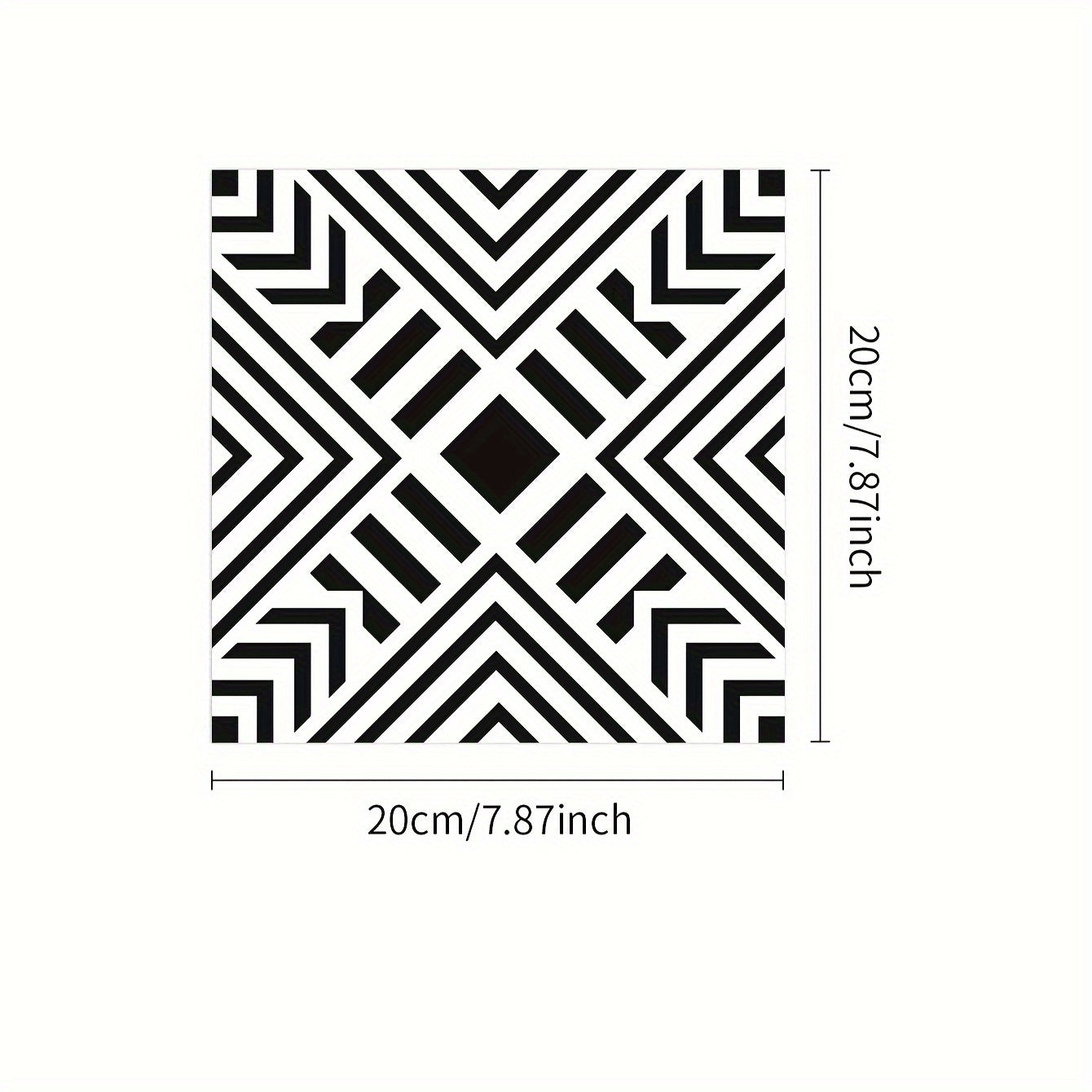 10pcs Waterproof Floor Sticker 0.7mm Thickeness for Home Decoratio