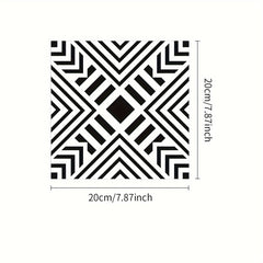 10pcs Waterproof Floor Sticker 0.7mm Thickeness for Home Decoratio