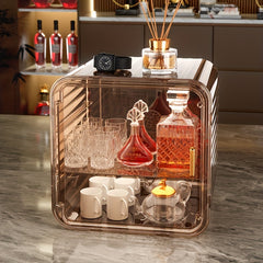 Cup Storage Rack Dustproof Glass Cup Holder