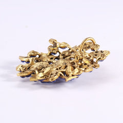 Rhinestone Floral Brooch Women's Accessories Fine Jewelry