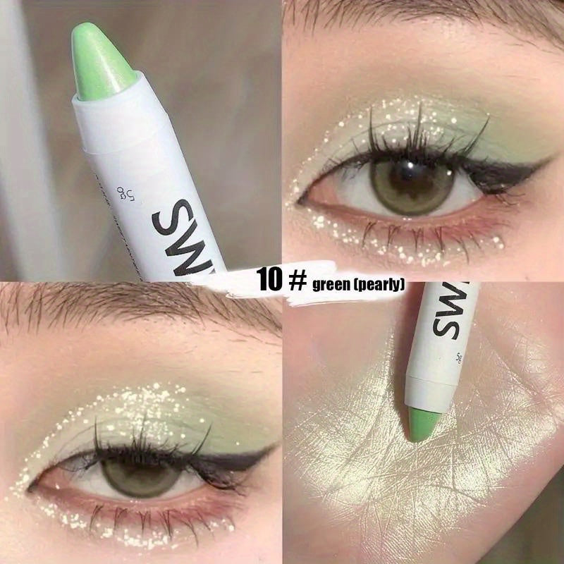 Foam Highlighter Pen Matte Eyeliner Eyeshadow Stick Waterproof Eye Makeup