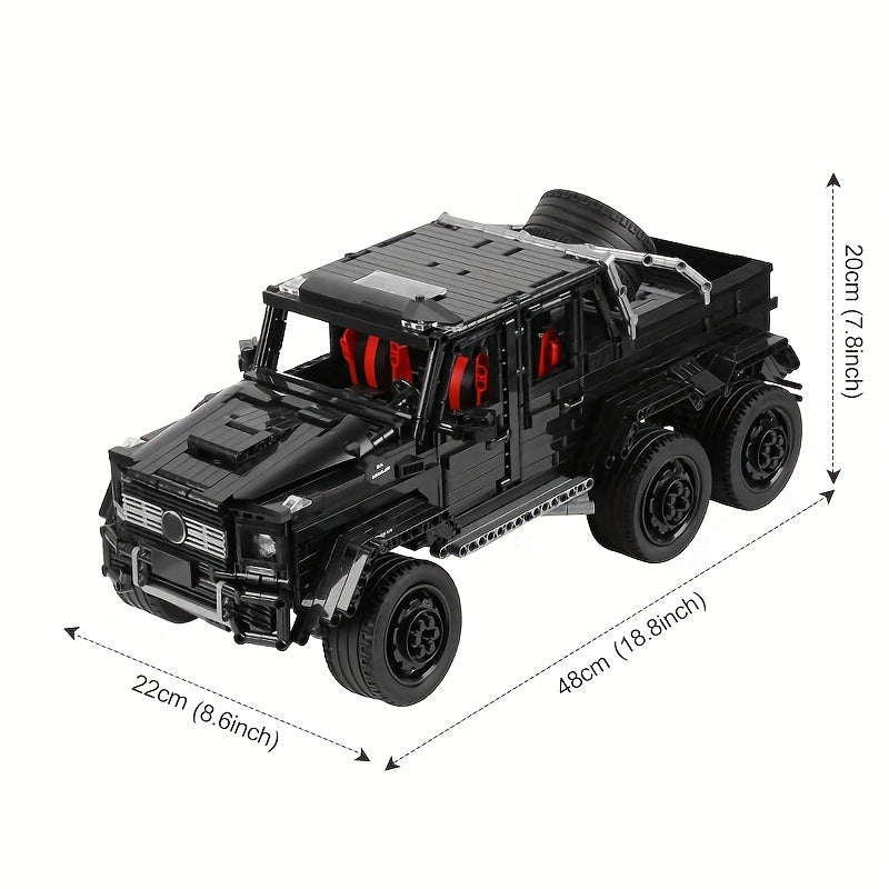 Off Road Adventure Warrior Car Model Building Blocks