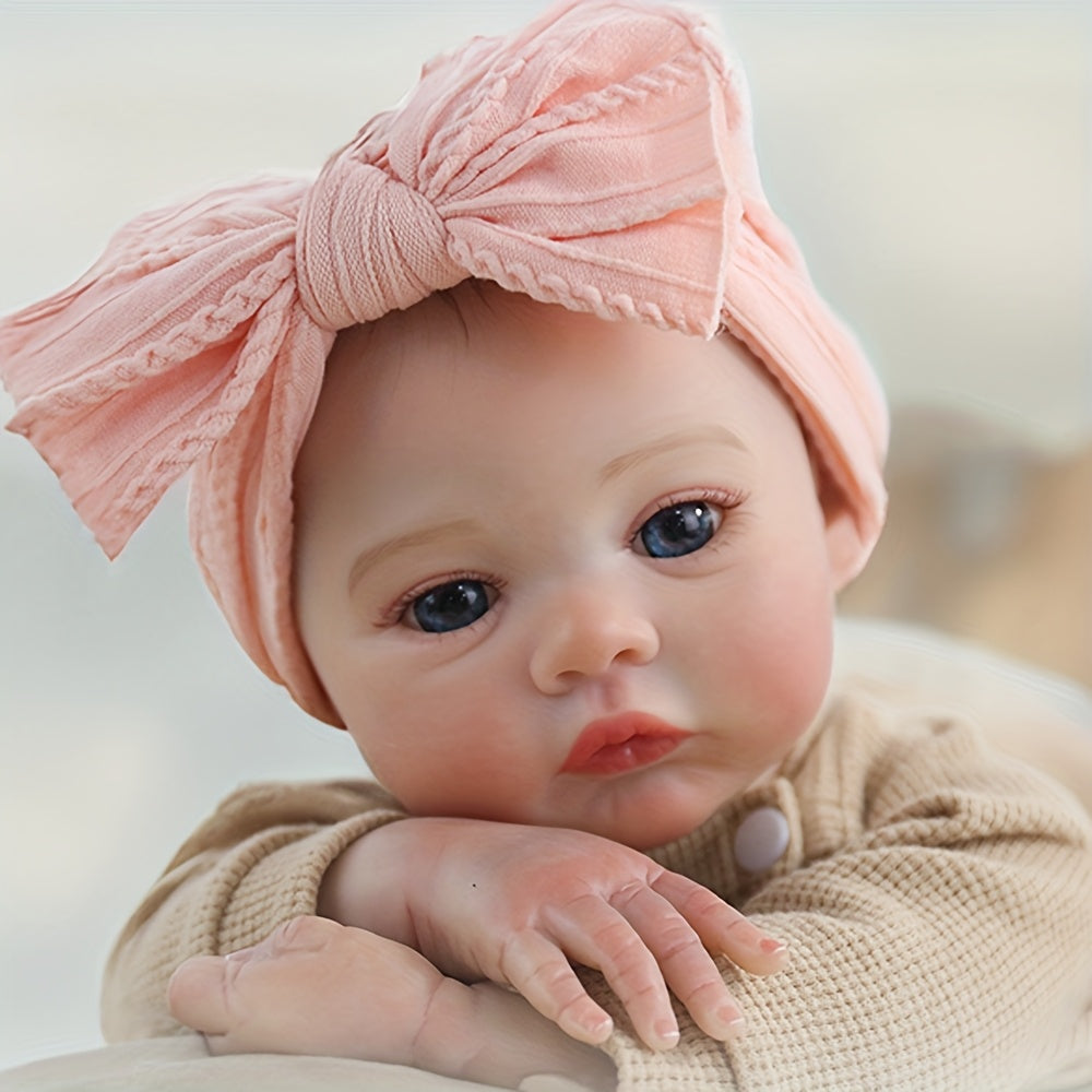 Adorable Doll 18 Lifelike Reborn Girl Doll Open Eyes