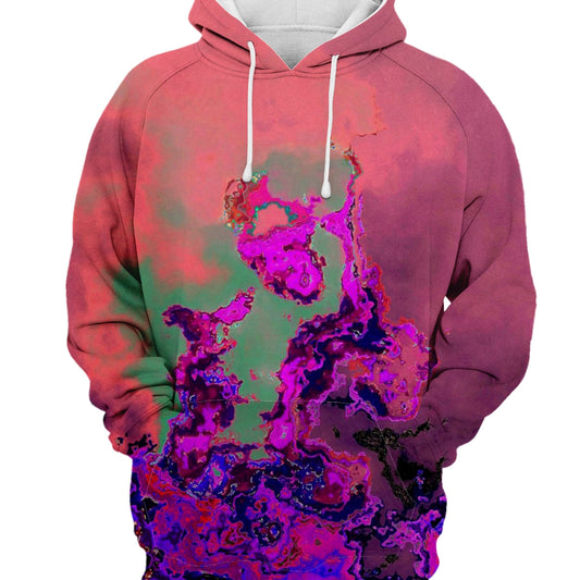 Colorful Novelty Print Hoodie Men's Graphic Pullover Hooded Sweatshirt
