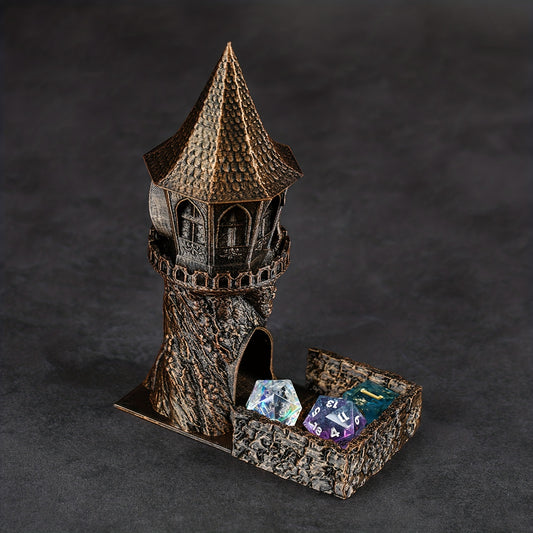 Tree Dice Tower Easy Roll Dice Ideal For RPG Enthusiasts