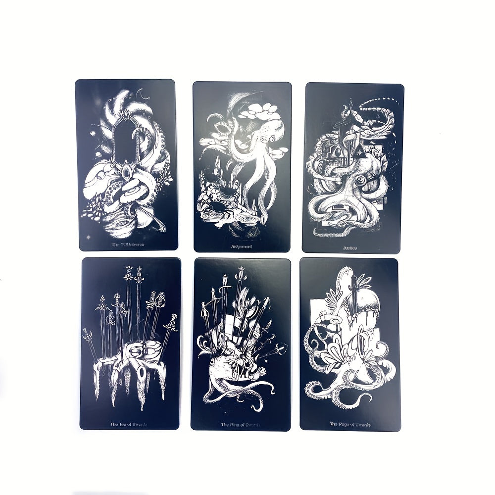Octopus Tarot Deck: Mystical Sea Creatures for Intuitive Readings
