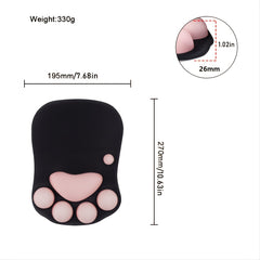 Silicone Wrist Cat Claw Mouse Pad