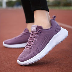 Women's Mesh Breathable Tennis Sports Shoes Lightweight Non slip