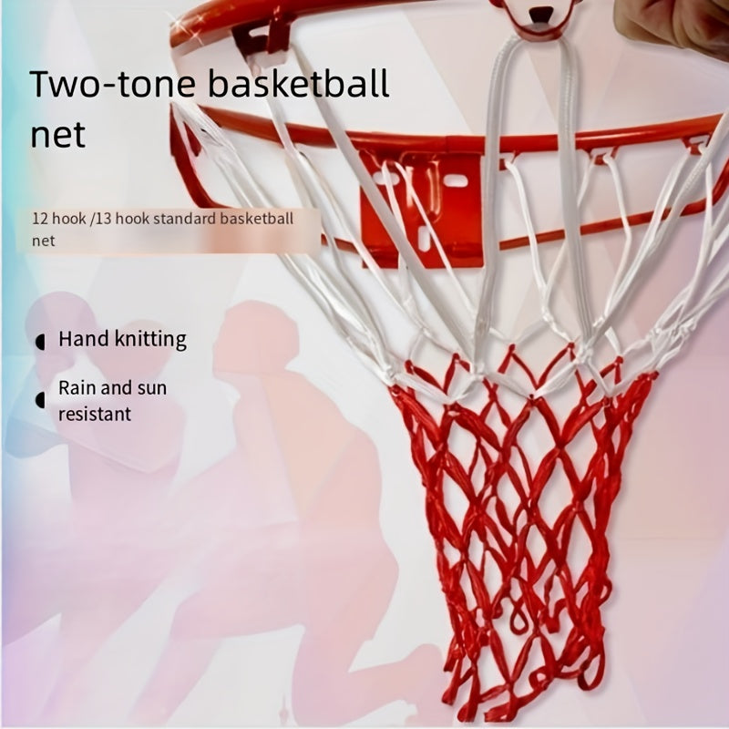 Thickened Polyester Basketball Net for Training and Replacement