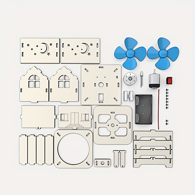 DIY Wind Turbine Model Kit STEAM Science Experiment Pack