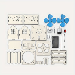 DIY Wind Turbine Model Kit STEAM Science Experiment Pack