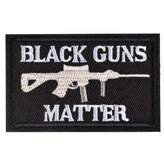 JCARP 2pcs Hook&Loop Embroidered Patches Tactical Badges For Men