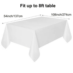 Waterproof Party Tablecloth Wedding Decor Supplies