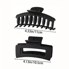 Hair Claw For Women And Girls Solid Shark Claw