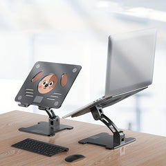 Foldable Lifting Aluminum Alloy Desktop Stand