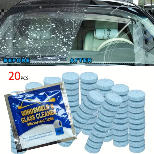 Windscreen Washer Fluid Tablets Concentrate Glass Cleaner