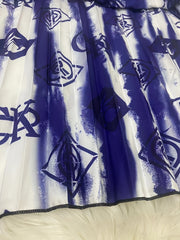  Tie Dye High Rise Maxi Skirt