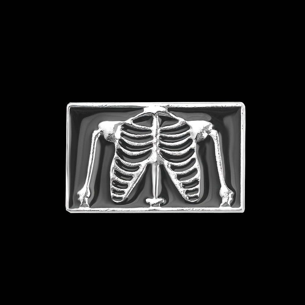 Skull Metal Plating Brooch Clothing Accessories