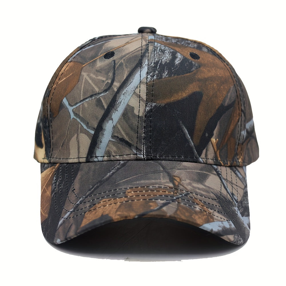 1pc Camouflage Baseball Cap For Male Tactical Game Fishing Cap P