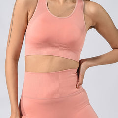 Wirefree Padded Yoga Sports Bra Anti-sagging Gym Athletic Workout