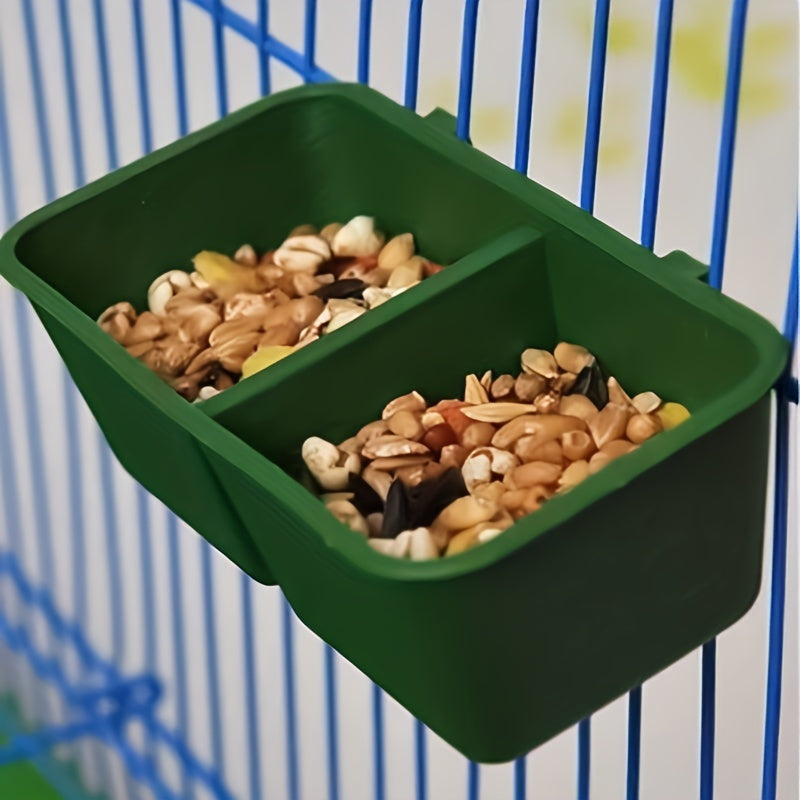 2pcs Bird Food Boxes Rabbit And Bird Trough Pet Bird Supplies