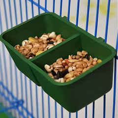 2pcs Bird Food Boxes Rabbit And Bird Trough Pet Bird Supplies