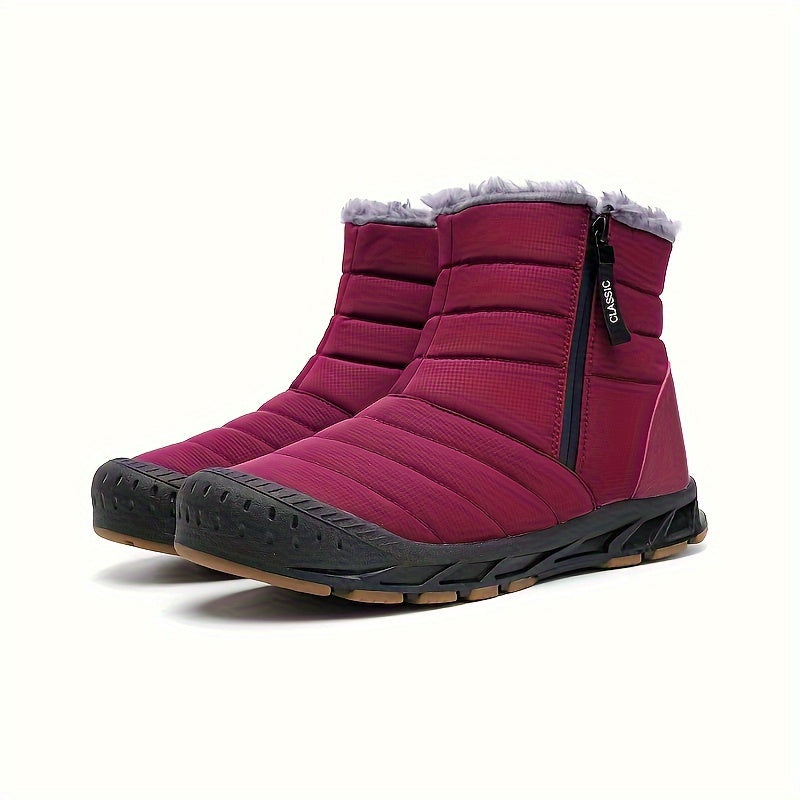 Women's Plush Lining High Top Snow Boots