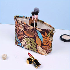 Leopard Print Makeup Bag Travel Storage Cosmetic Pouch Organizer Coin Purse