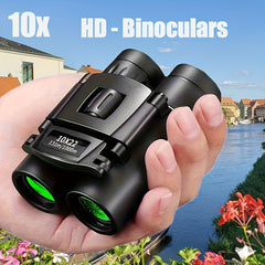 High Def 10x Magnification Binoculars Lightweight & Durable for Adults
