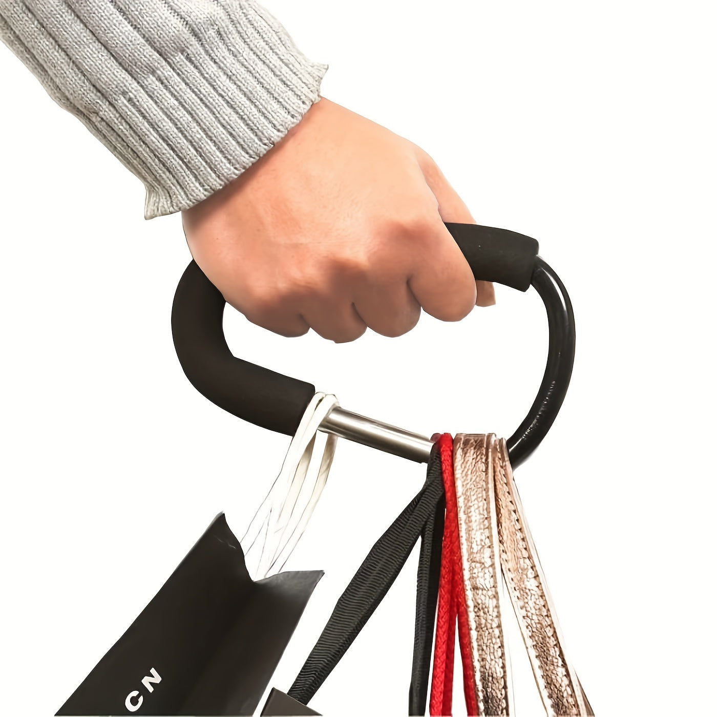 Stroller Hooks for Hanging Bags Mommy Stroller Clip Organizer Hook - 1/2 Pack