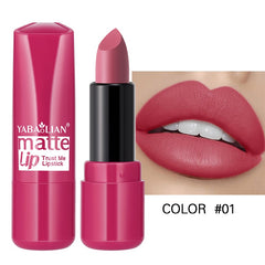 12 High Pigmented Matte Lipsticks Long Lasting Waterproof