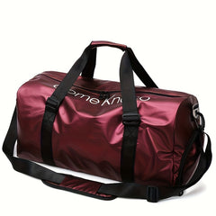 Travel Duffel Bag Dry Wet Separate Shoe Compartment Large Capacity Gym Crossbody