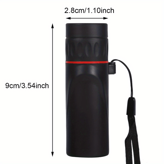 Mini Monocular Telescope Portable Outdoor Camping Travel Sightseeing Telescope