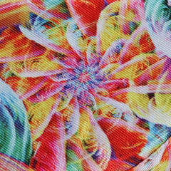 Reversible Bucket Hat Cyberpunk Gradient Flower Swirl Fisherman Cap
