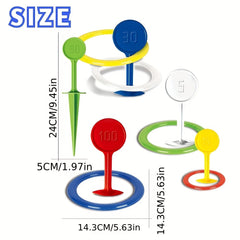 Outdoor Throwing Rings Game Set for Kids & Adults