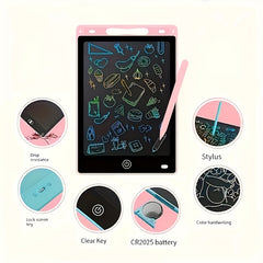 LCD Writing Tablet 21 59Cm Electronic Learning Toy Easy Erase Portable