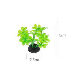 7pcs Aquarium Decorations Plants Cave Rocks Artificial Plants Fish Tank