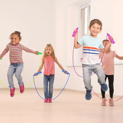 Adjustable Plastic Jump Rope For Kids Outdoor Fun