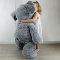 Jumbo Soft Plush Elephant Giant Cuddly Toy Stuffed Teddy