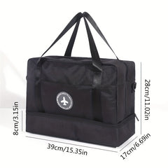 Travel Storage Bag Lightweight Duffle Bag Shoes Compartment