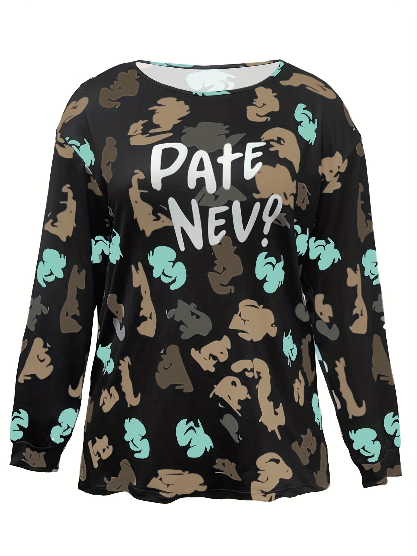  Women's Long Sleeve Graphic Tee