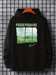 'Masked' Print Hoodie for Men