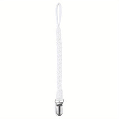 Braided Pacifier Clips For Boys And Girls - Fits All Pacifiers & Toys