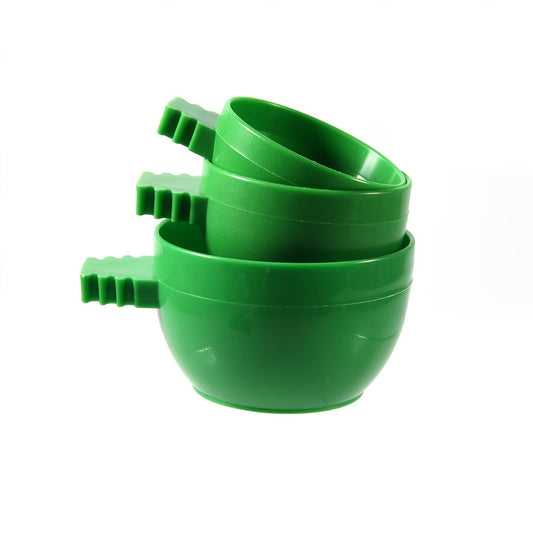 3pcs Mini Round Bird Food Water Bowl Feeder Pigeons Birds Cage Feeding Basin