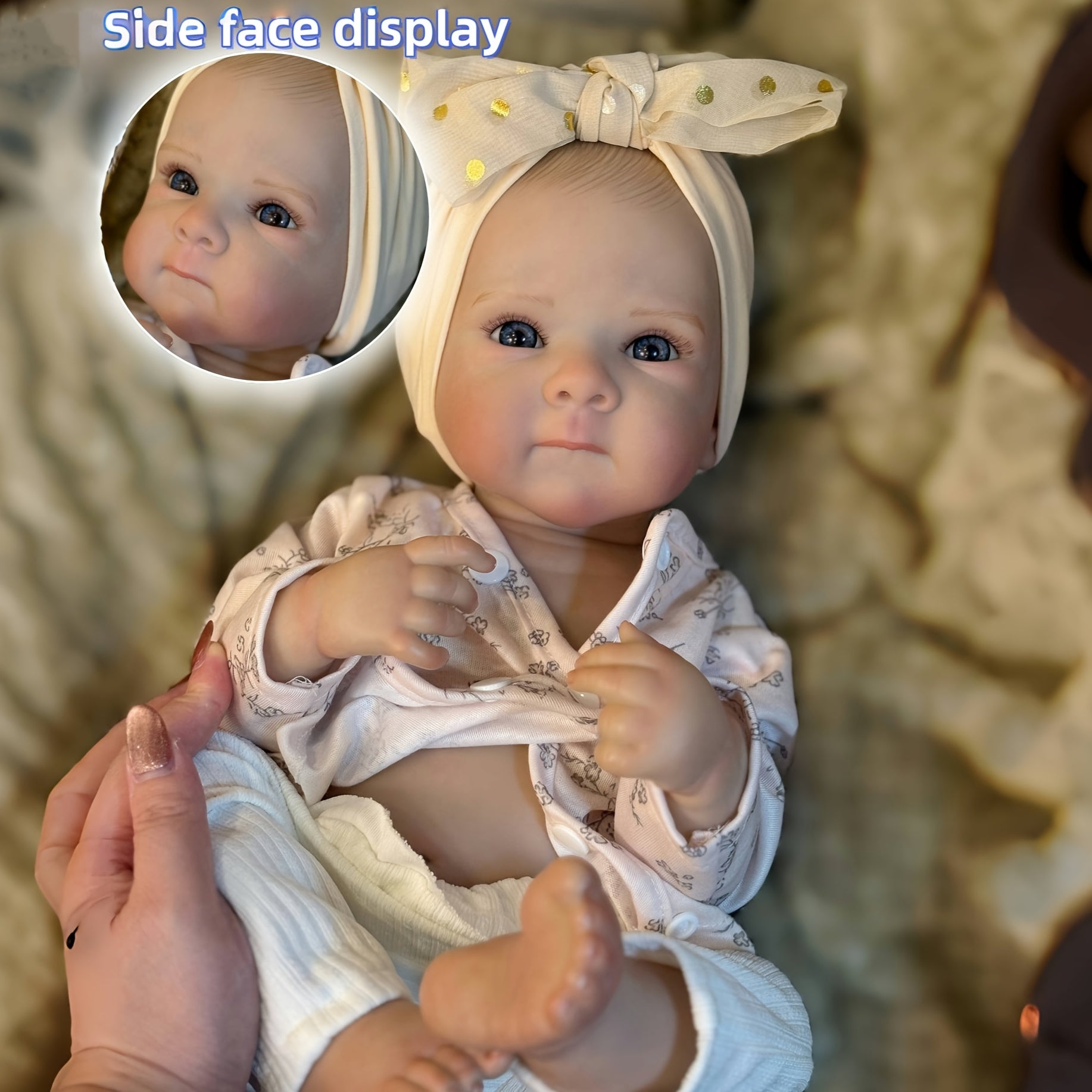 Soft Vinyl Youngsters Doll with Headband